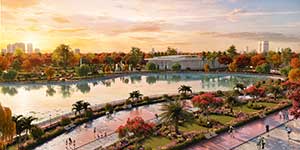 2.5-hectare lake